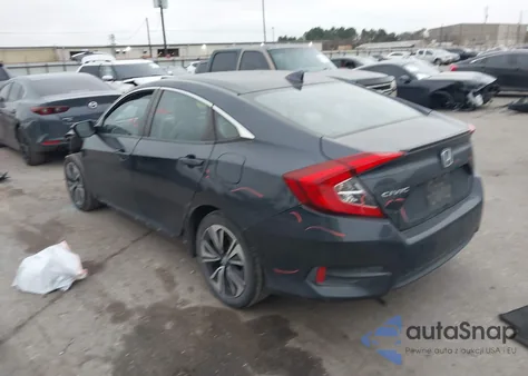 2016 Honda Civic Ex-T from USA, damaged, VIN 19XFC1F37GE212680